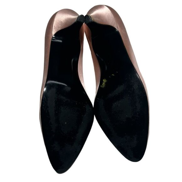 1980’s Vintage Life Stride Light Pink Heels Cute Almond Closed Toe Heels Barbie - Picture 10 of 14